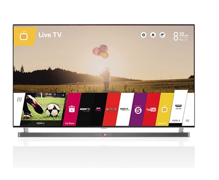 LG 55'', FULL HD 1080P, WEB OS SMART TV, CINEMA 3D, PANEL IPS, 1000 HZ MCI , 55LB870V