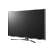 LG Telewizor LG 43” UHD 4K 2020 AI TV ze sztuczną inteligencją 43UN8100, widok z boku pod kątem 30 stopni, 43UN81003LB, thumbnail 4