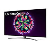 LG Telewizor LG 65” NanoCell 4K 2020 AI TV ze sztuczną inteligencją, DVB-T2, 65NANO86, widok z boku pod kątem 30 stopni, 65NANO867NA, thumbnail 15