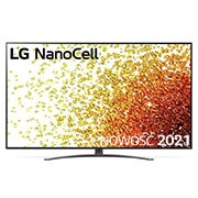 LG Telewizor LG 65” NanoCell 4K 2021 AI TV ze sztuczną inteligencją, DVB-T2/HEVC, 65NANO91, Widok z przodu telewizora LG NanoCell, 65NANO913PA, thumbnail 7
