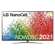 LG Telewizor LG 65” NanoCell 8K 2021 AI TV ze sztuczną inteligencją, DVB-T2, 65NANO99, Widok z przodu telewizora LG NanoCell, 65NANO993PB, thumbnail 1