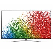 LG Telewizor LG 75” NanoCell 8K 2021 AI TV ze sztuczną inteligencją, DVB-T2, 75NANO99, widok z przodu z obrazem wypełniającym, 75NANO993PB, thumbnail 2