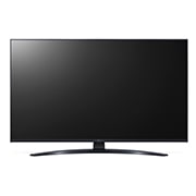 LG  Telewizor LG 43” UHD 4K 2021 AI TV ze sztuczną inteligencją, DVB-T2/HEVC, 43UP8100, widok z przodu z obrazem wypełniającym, 43UP81003LR, thumbnail 2