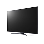 LG  Telewizor LG 55” UHD 4K 2021 AI TV ze sztuczną inteligencją, DVB-T2/HEVC, 55UP8100, Widok z boku pod kątem 30 stopni z obrazem wypełniającym, 55UP81003LR, thumbnail 4