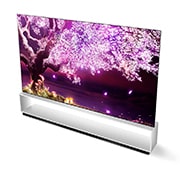 LG Telewizor LG 88” OLED 8K Cinema HDR AI TV ze sztuczną inteligencją, DVB-T2/HEVC, OLED88Z1, Widok boczny od góry, OLED88Z19LA, thumbnail 7