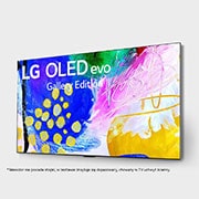 LG Telewizor LG 65” OLED evo Gallery 4K ze sztuczną inteligencją, Cinema HDR, Smart TV, 120Hz, DVB-T2/HEVC, OLED65G2, Widok z boku pod kątem -15 stopni, OLED65G23LA, thumbnail 3