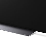 LG Telewizor LG 48” OLED evo 4K ze sztuczną inteligencją, Cinema HDR, Smart TV, 120Hz, DVB-T2/HEVC, OLED48C2, Zbliżenie z boku na podstawę, OLED48C21LA, thumbnail 13