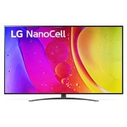 LG Telewizor LG 50” NanoCell 4K 2022 AI TV ze sztuczną inteligencją, DVB-T2/HEVC, 50NANO813QA, Widok z przodu telewizora LG NanoCell, 50NANO813QA, thumbnail 1