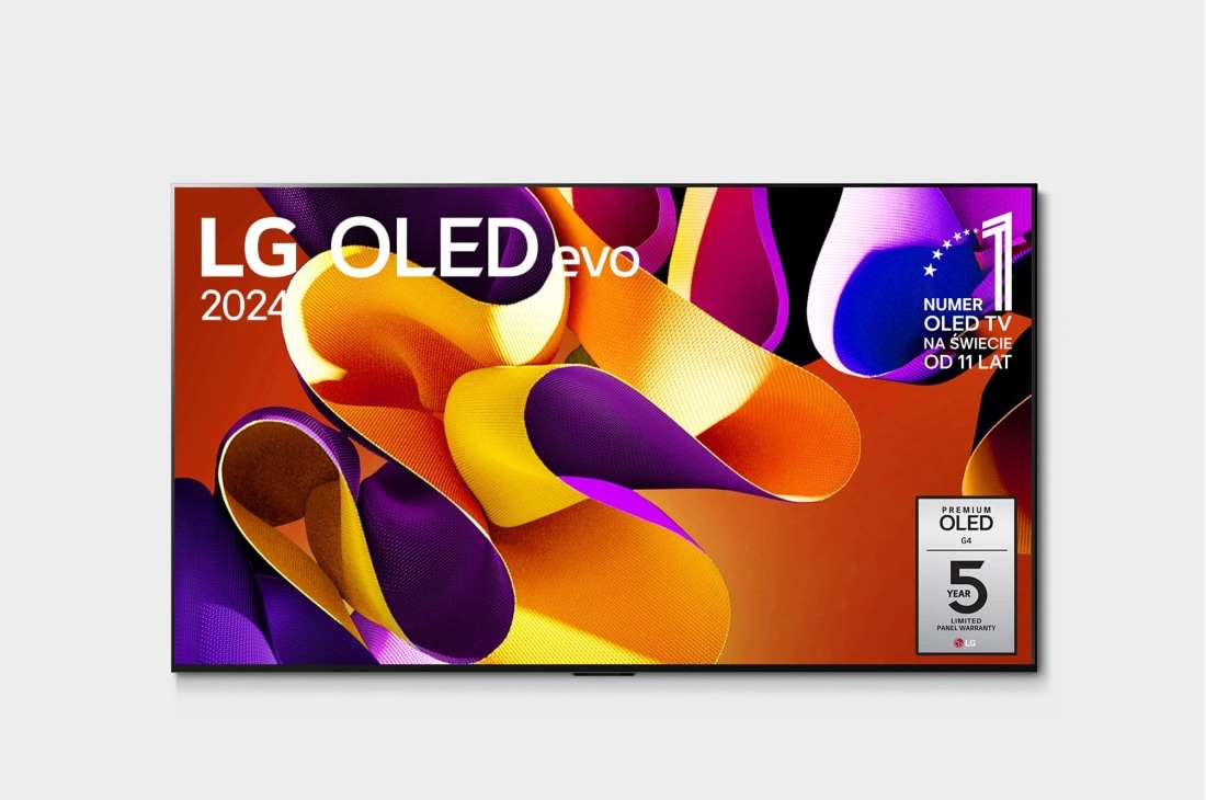 LG 77-calowy LG OLED evo G4 4K Smart TV 2024 , OLED77G45LW