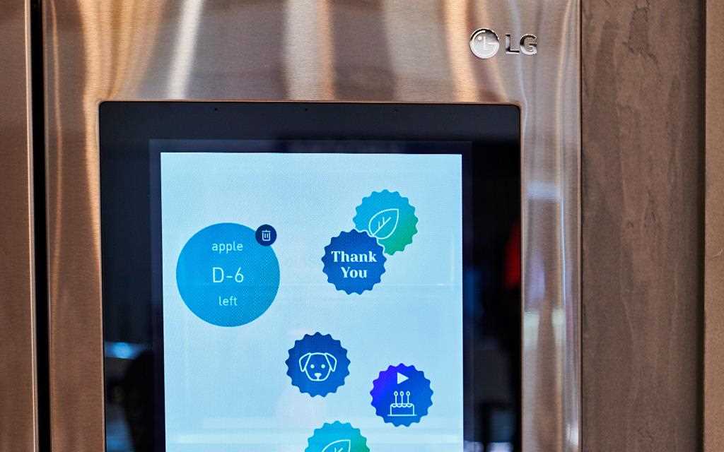 IFA 2018: The LG InstaView ThinQ refrigerator is on show in the gourmet zone