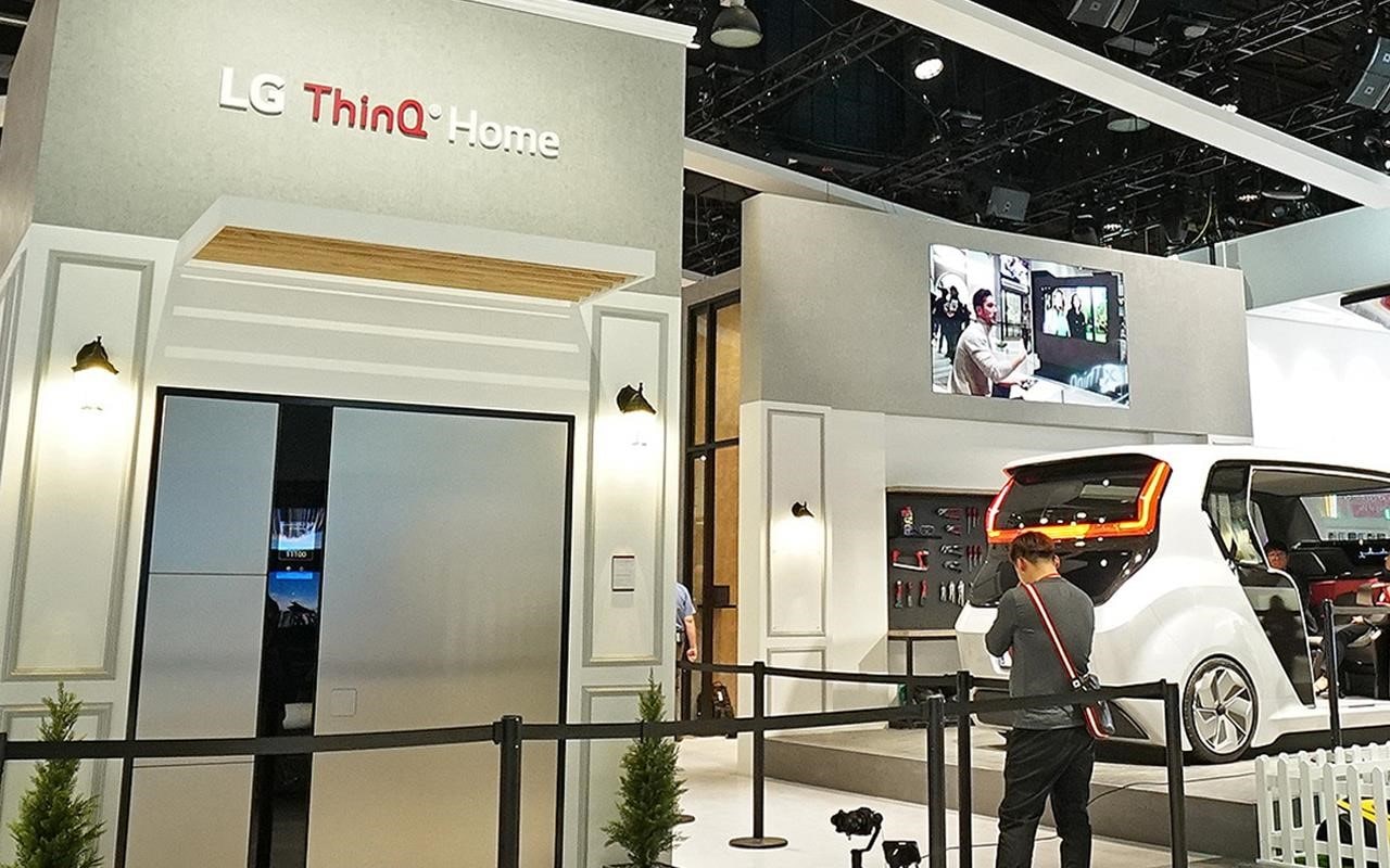 LG's ThinQ zone was once again a hit at CES 2020, with a number of new products on show including the electric car | More at LG MAGAZINE