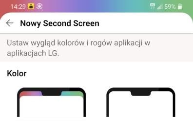 LG G7 Nowy Second Screen