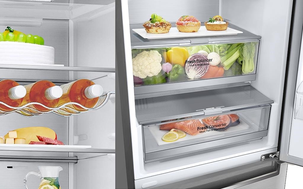 You can organise your fridge so all of your food is stored at the correct temperature - all with LG | More at LG MAGAZINE