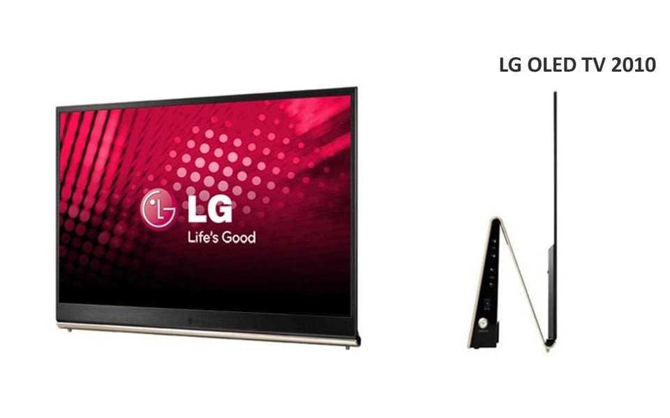 One of LG's first OLED TVs was released in 2010.