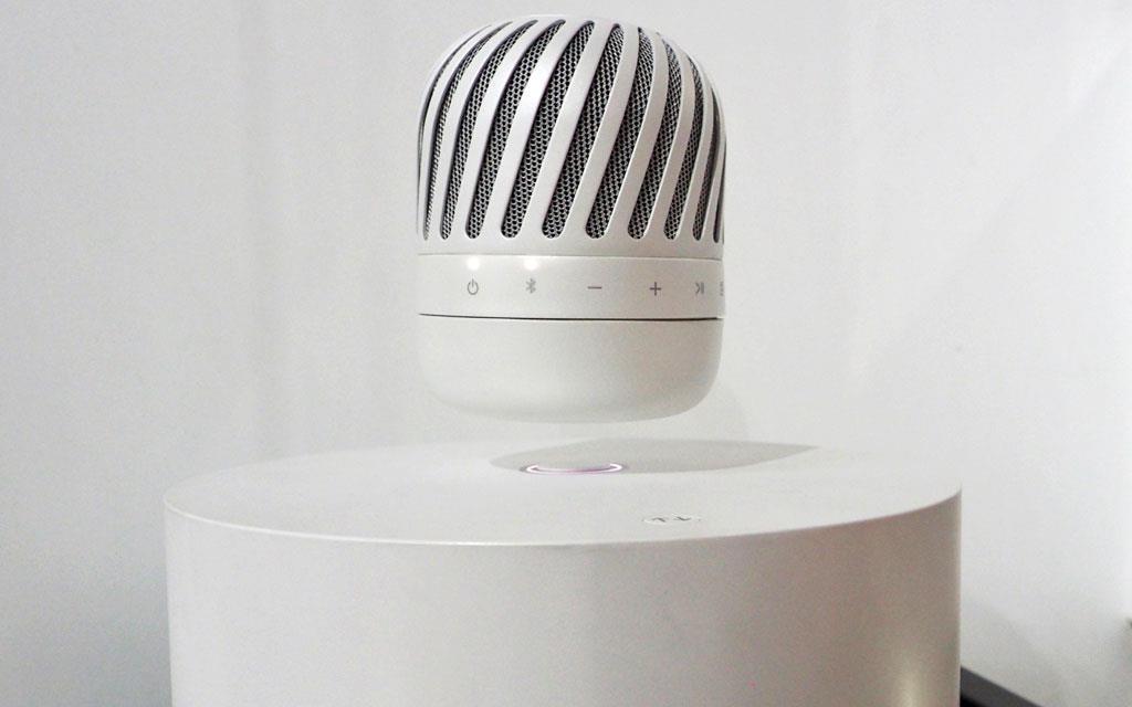 An image of new LG floating wireless speaker