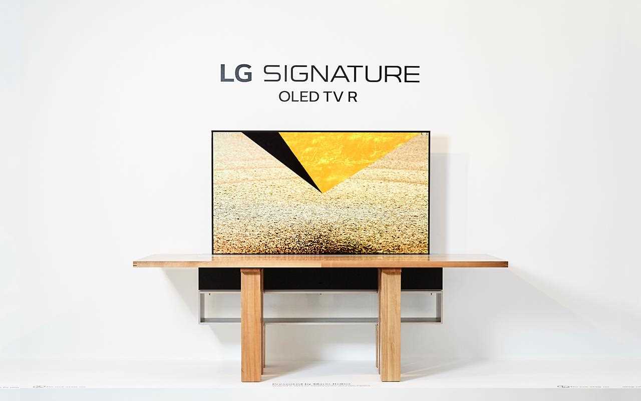 The LG SIGNATURE Rollable TV, on show at Milan Design Week | More at LG MAGAZINE