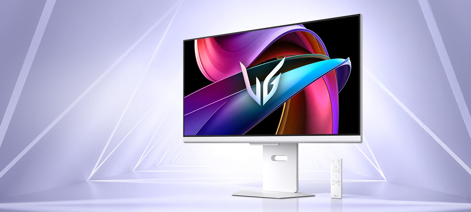 Vedere laterală la -15 grade a monitorului pentru gaming UltraGear™