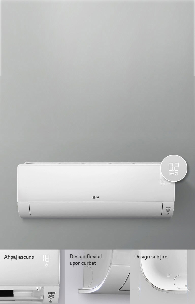 Design simplu și subțire, cu afișaj ascuns