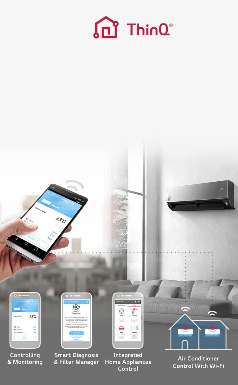 acces la aparatul tău condiționat oricând și de oriunde