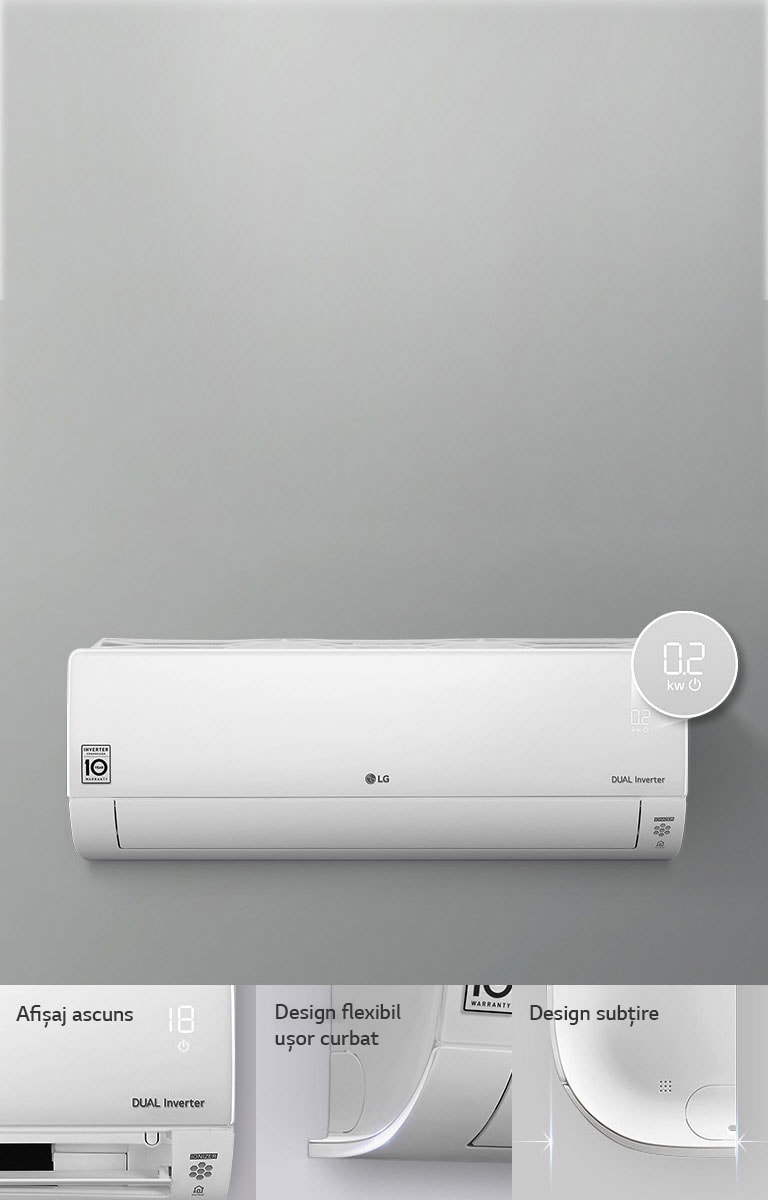 Design simplu și subțire, cu afișaj ascuns