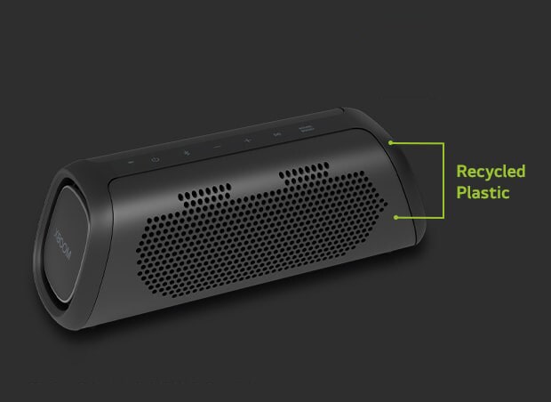 Realizat din plastic reciclat.2