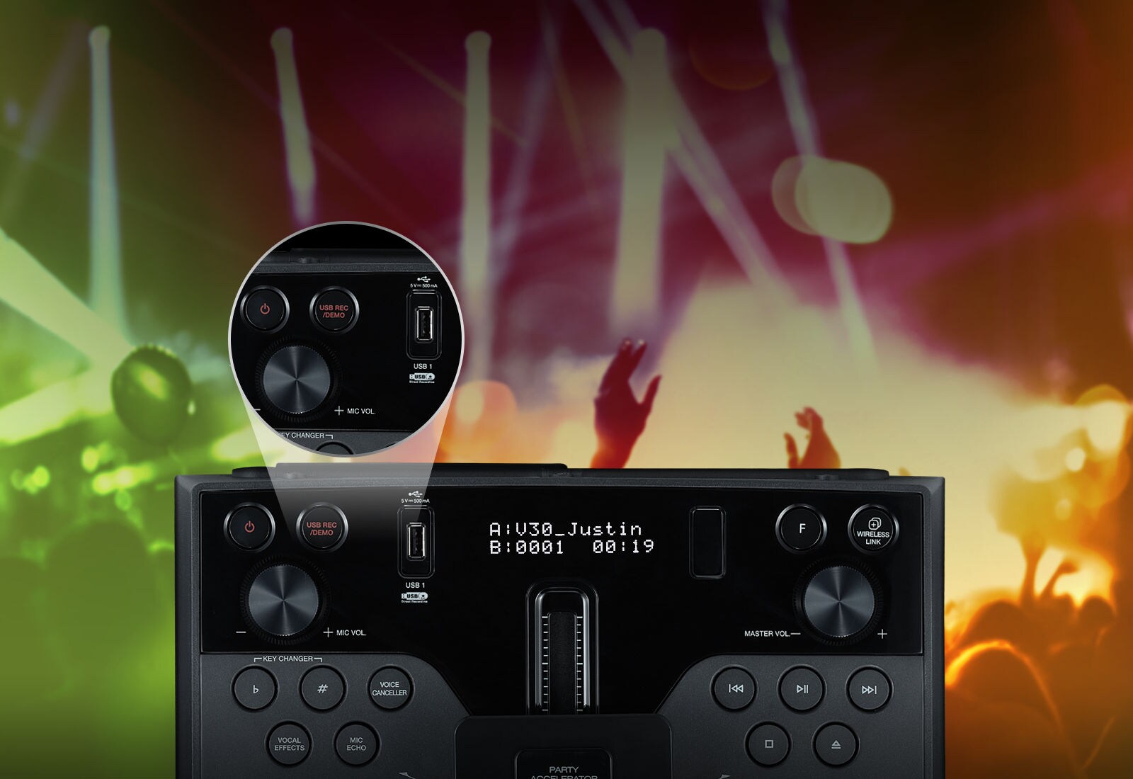 Dual USB cu DJ Sharing1