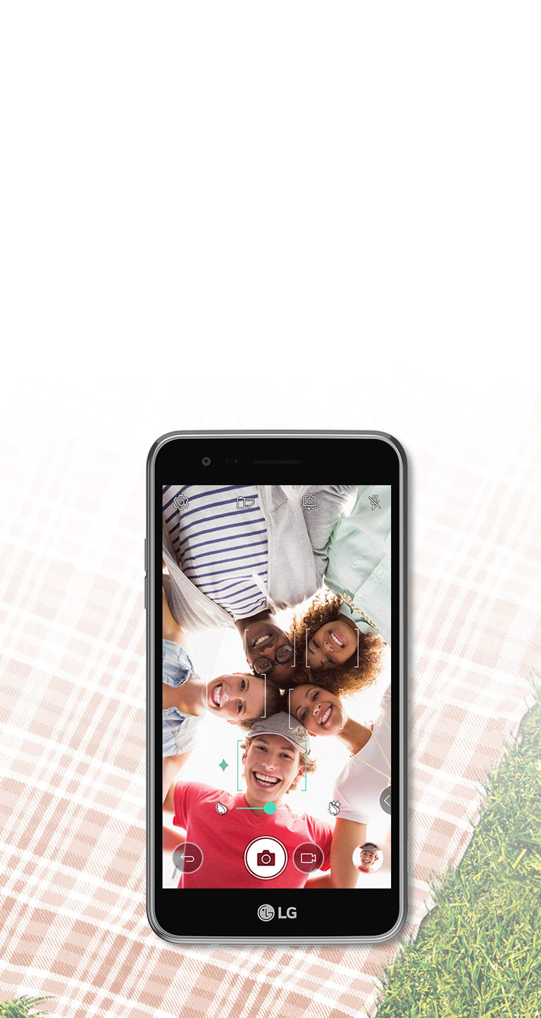 Selfie cu Auto Shot 5MP<br>2