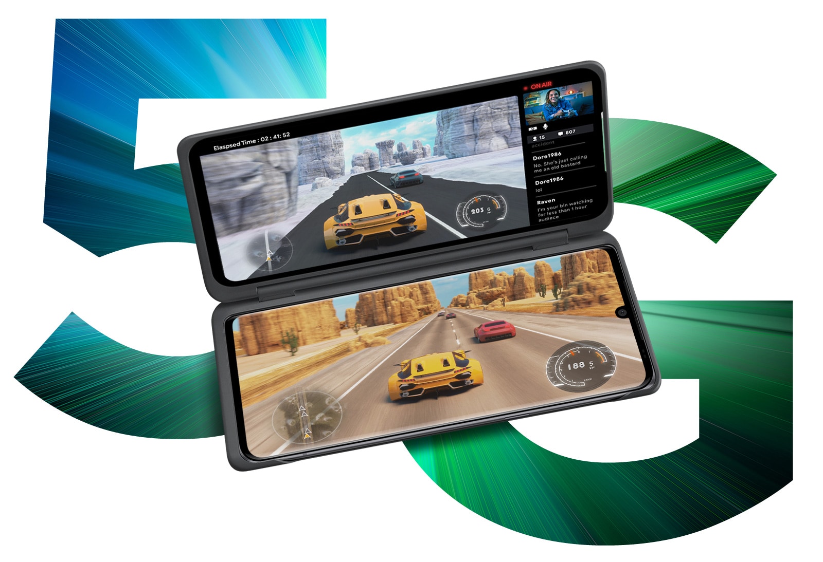 Jocuri de curse pe telefon.