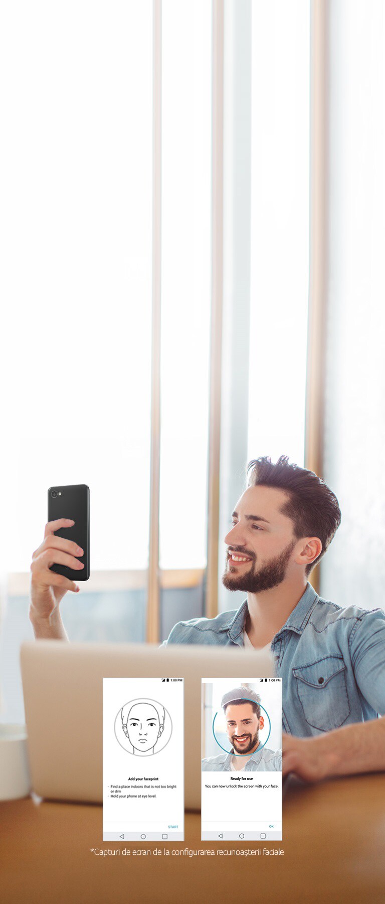 Deblochează-ți ecranul cu un zâmbet<br>2