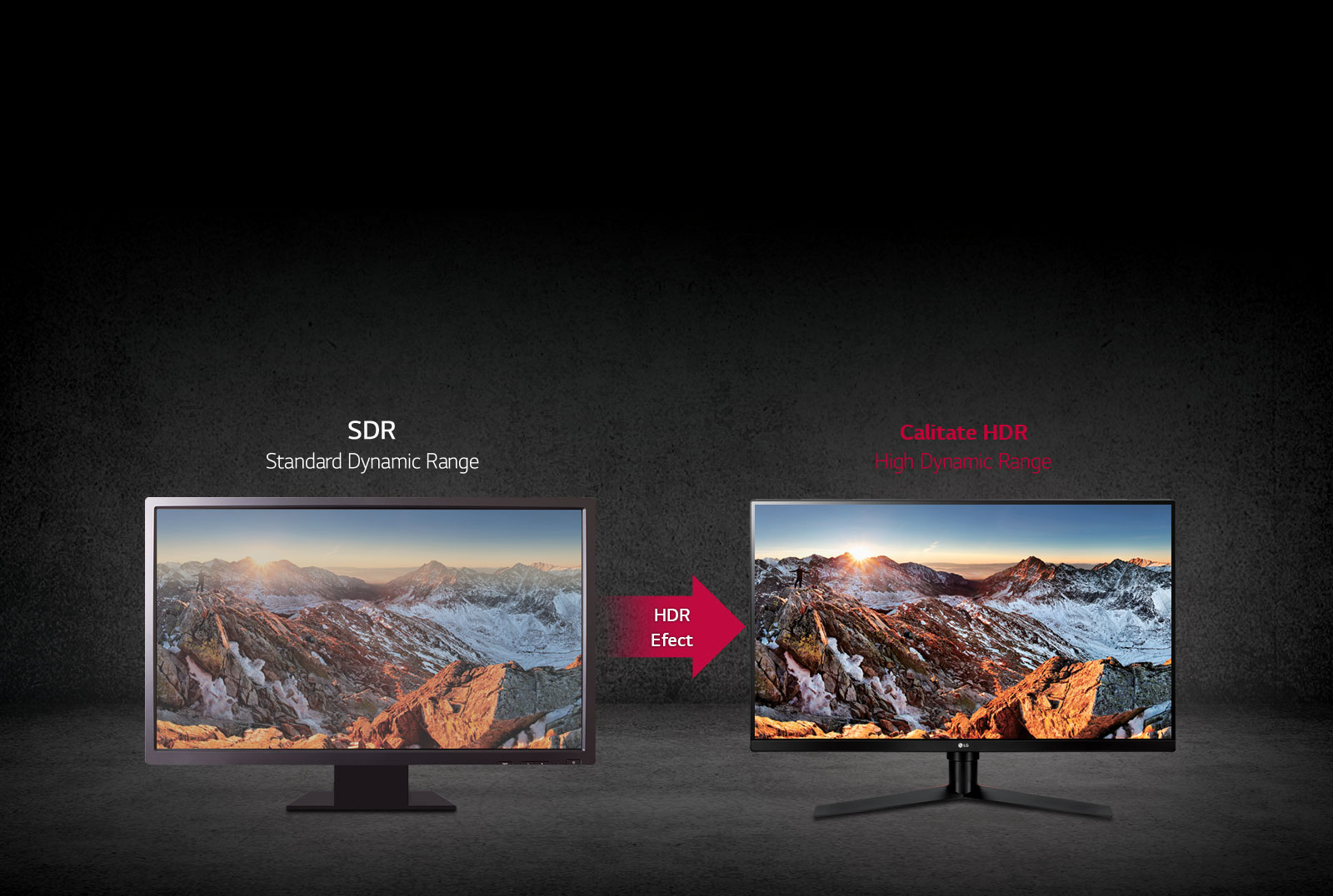 Efect HDR pe conținut SDR1