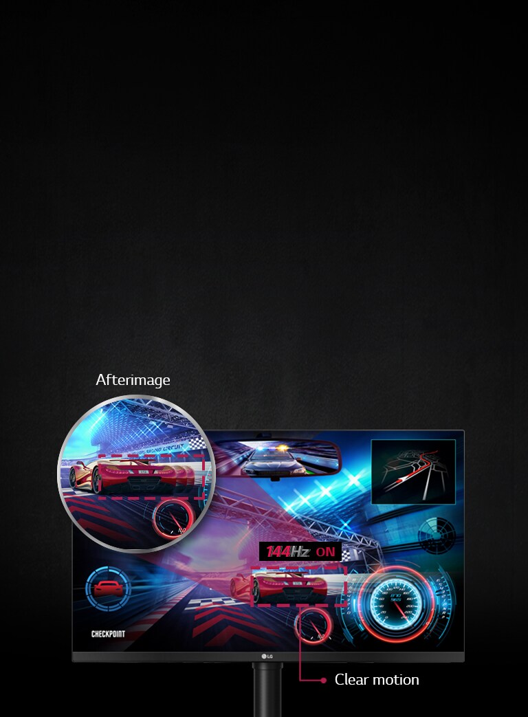 Mișcare fluidă cu rată de reîmprospătare de 144 Hz2