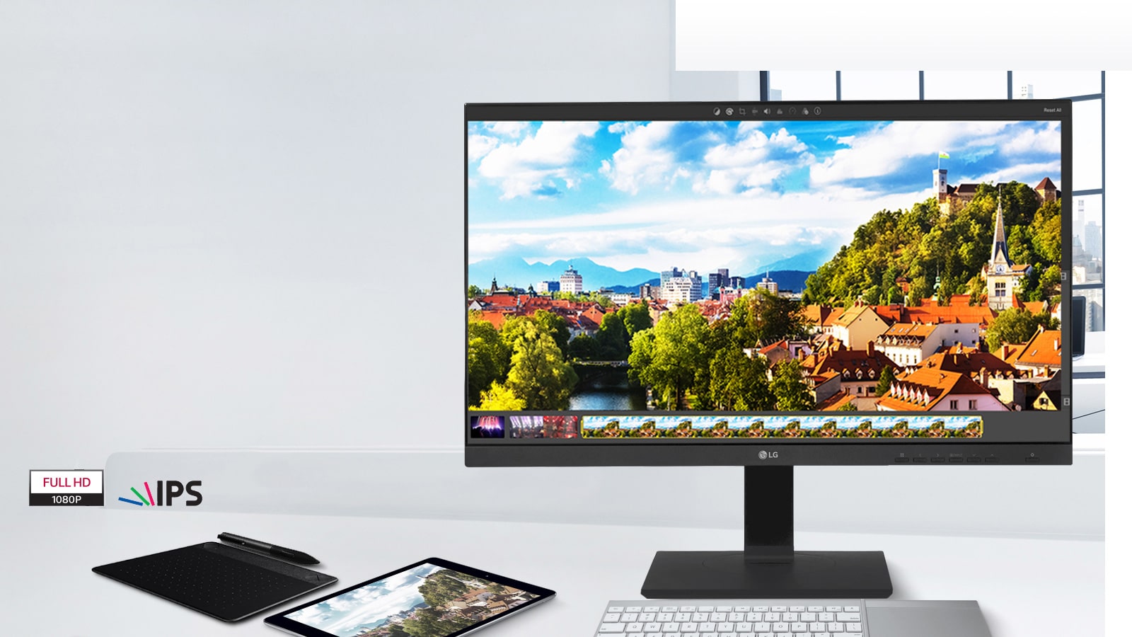 Monitor IPS Full HD<br>1