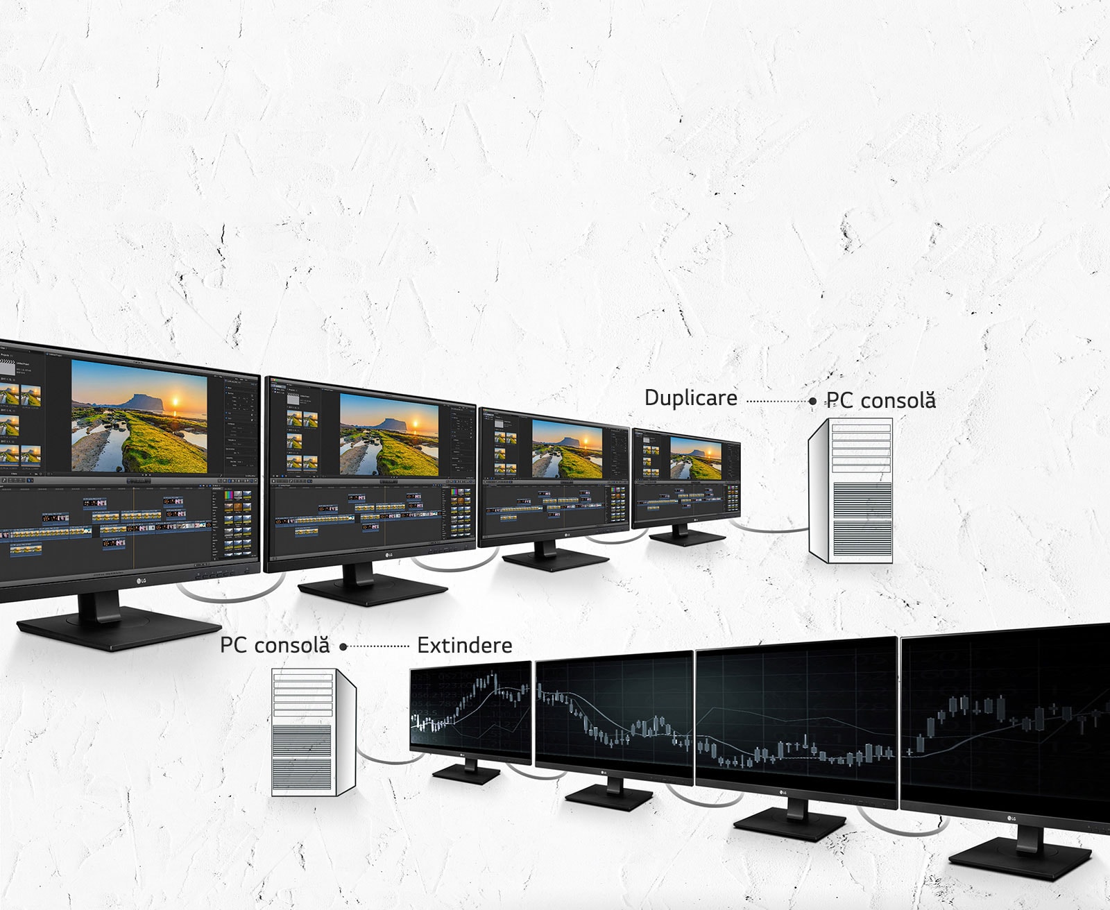 Duplicare facila și extindere a ecranului<br>1