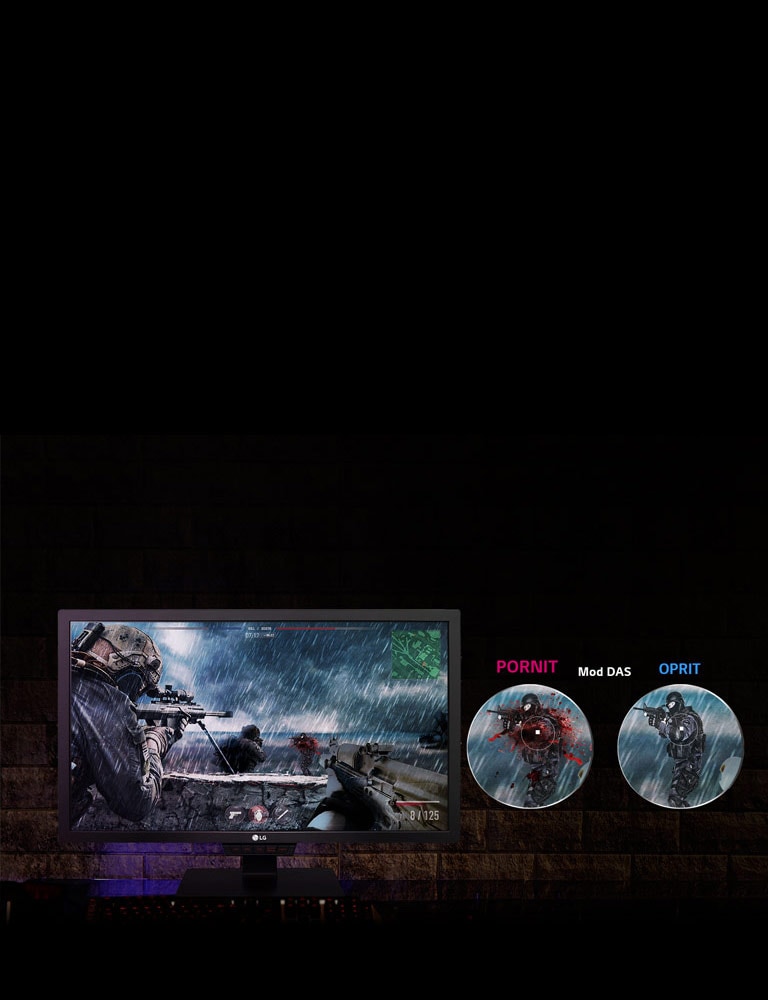 Caracteristici pentru gaminig : Mod DAS<br>2