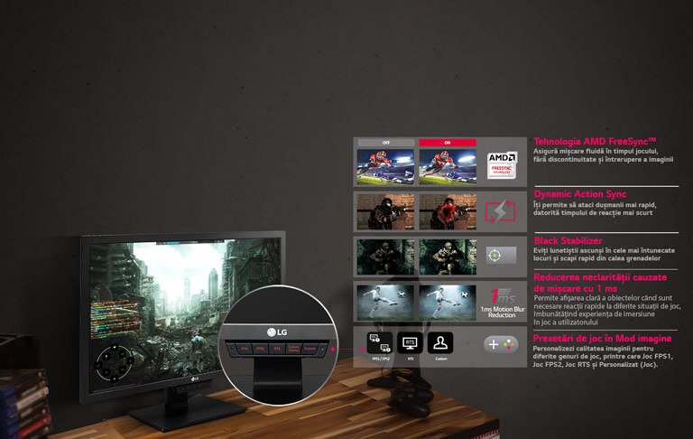 Carateristici suplimentare pentru jocuri:Game Mode2