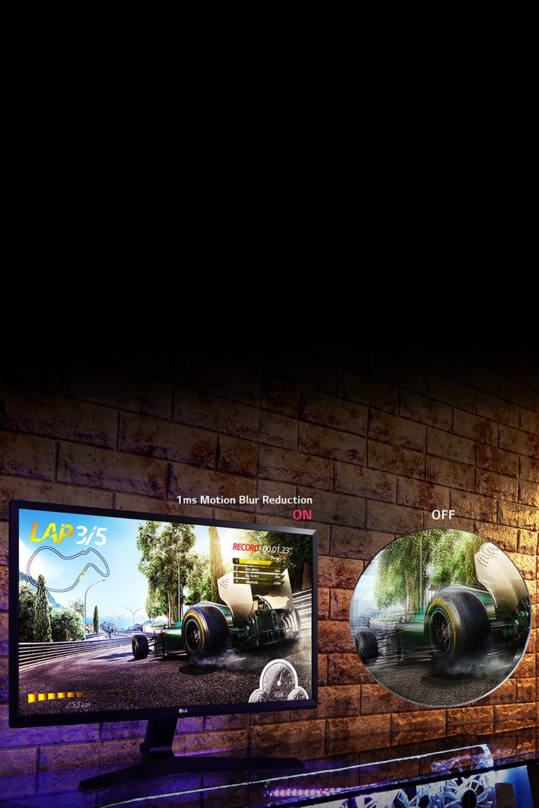 Monitor IPS <br>cu reducere a neclarității (1 ms)2