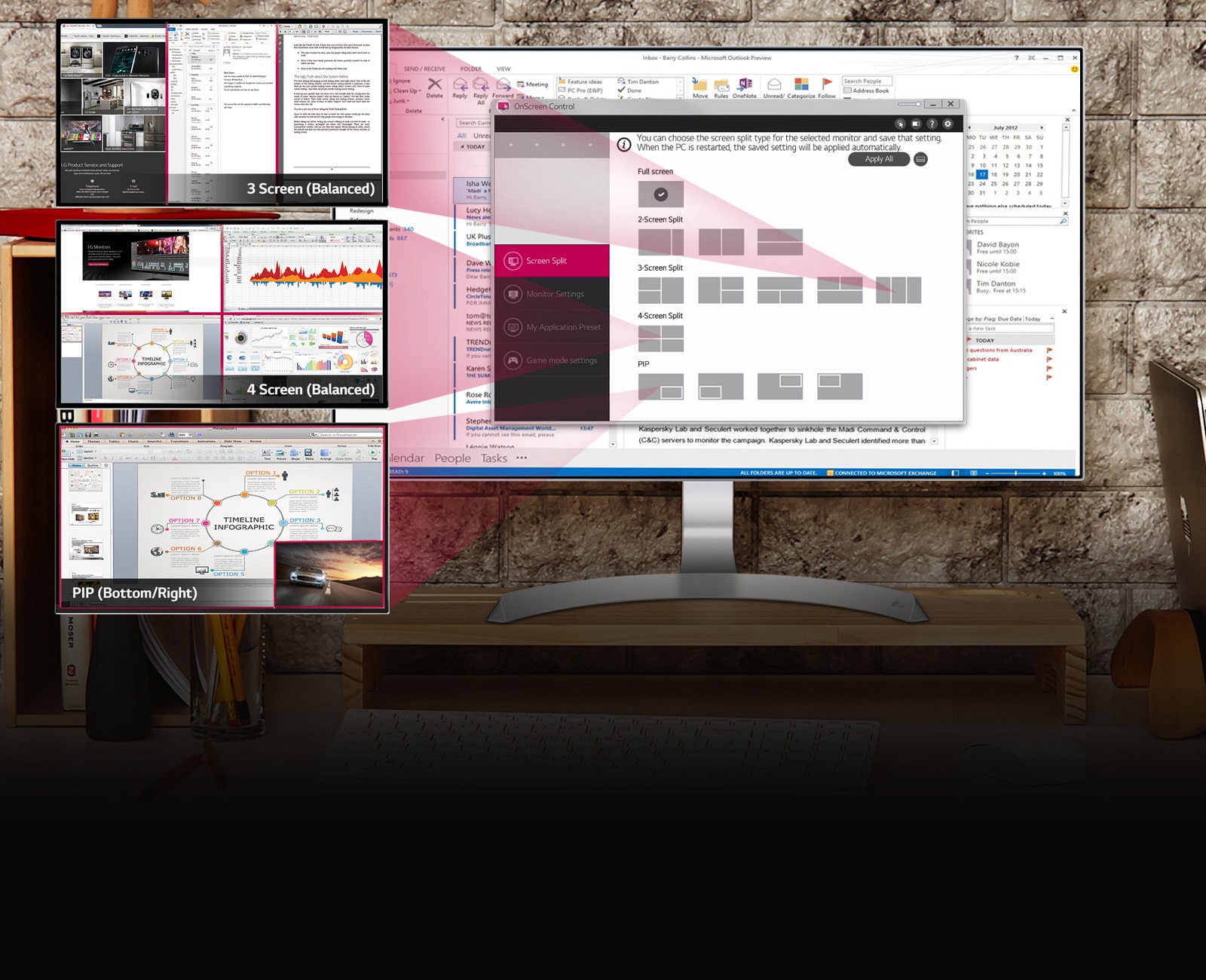 Spațiu de lucru personalizat pentru multitasking1