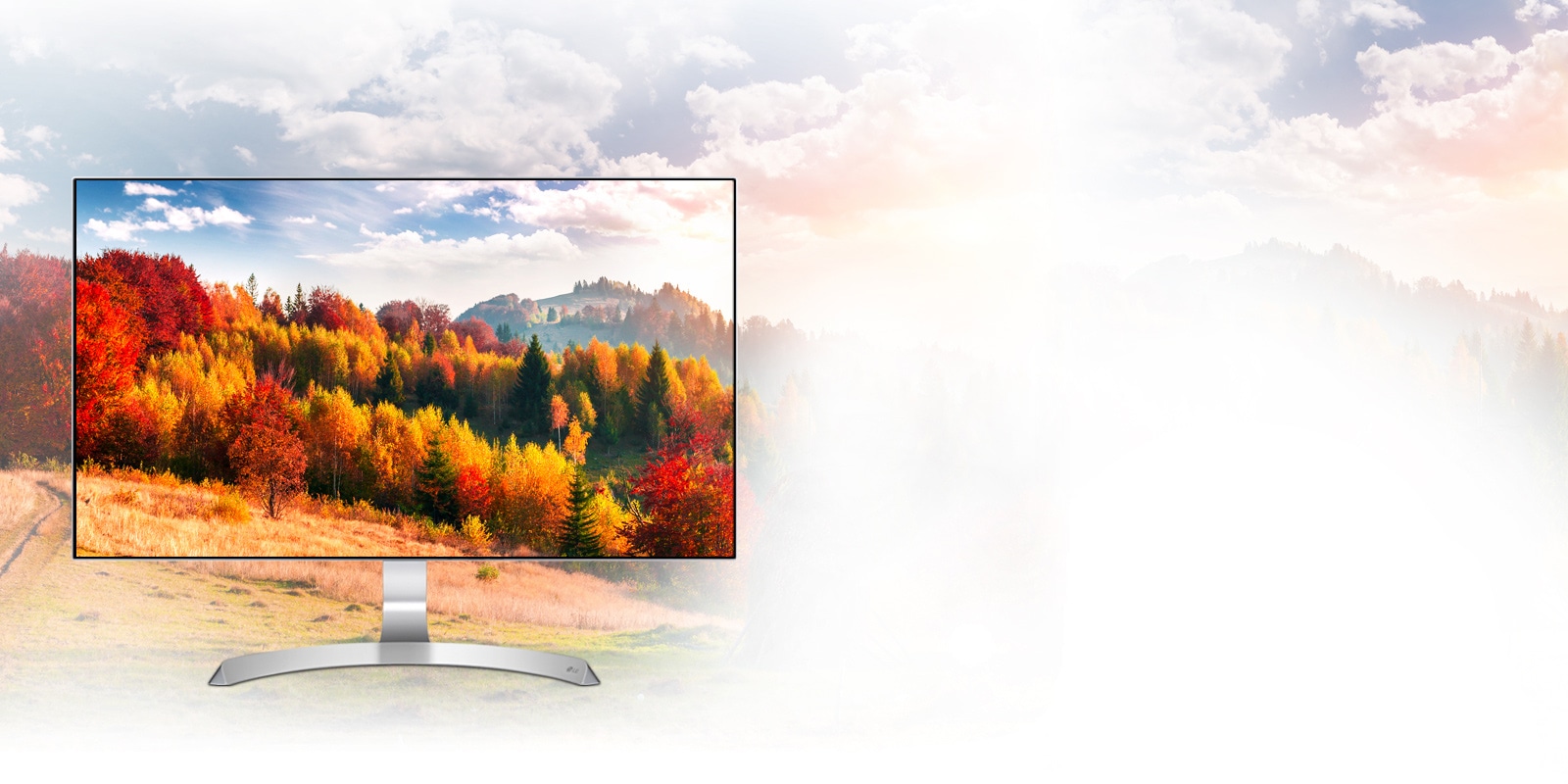 Mai larg cu 27”,  <br>mai clar datorită IPS1