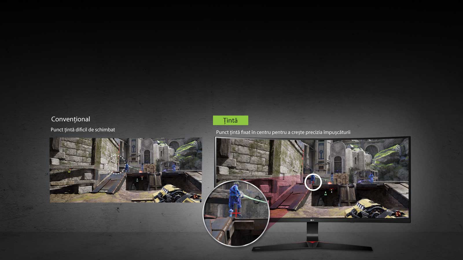 Dă lovitura perfectă cu ținta victoriei<br>1