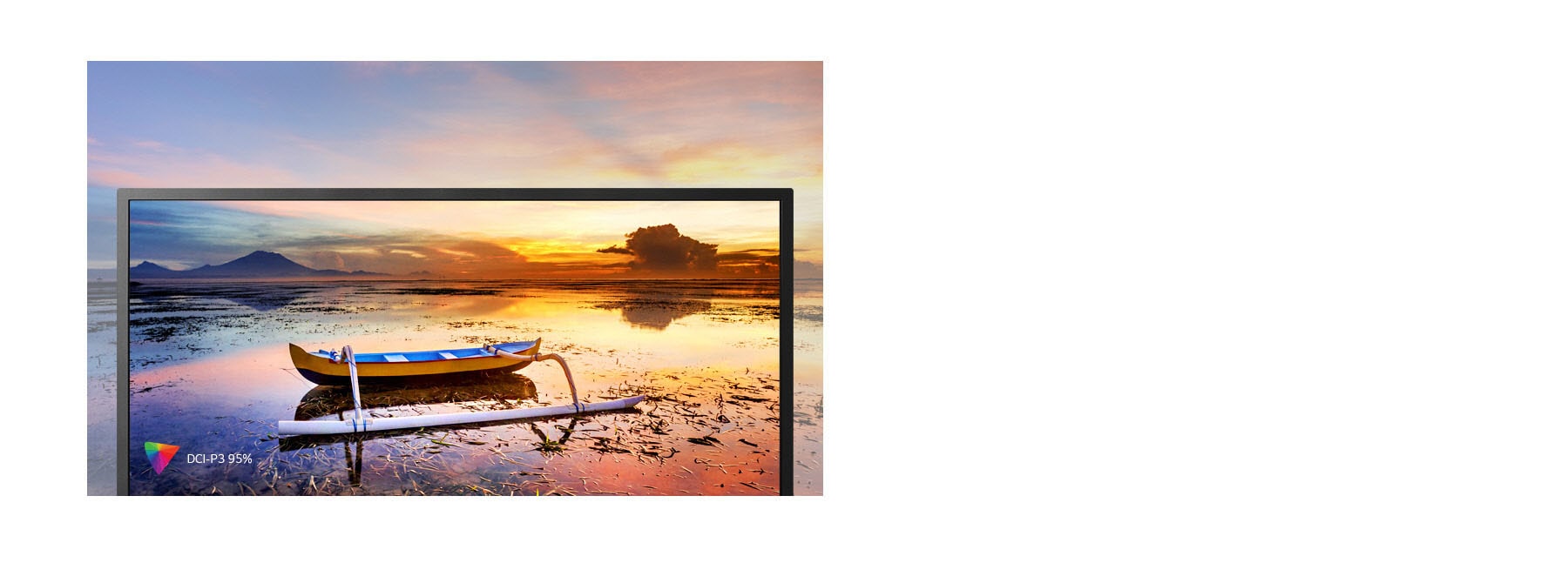 Gama de culori cu DCI-P3 95%1