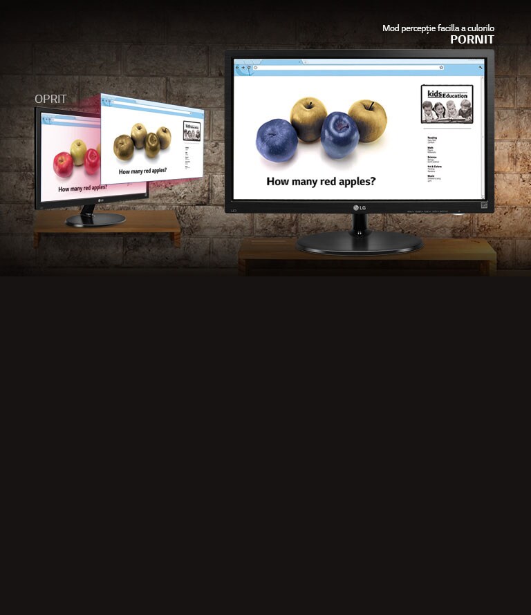 Modul perceptie facila a culorilor<br>2