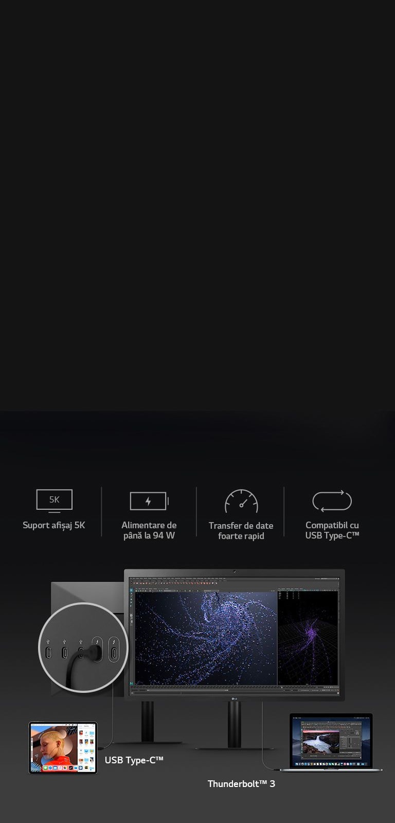 Port universal compatibil pentru toate dispozitivele Mac