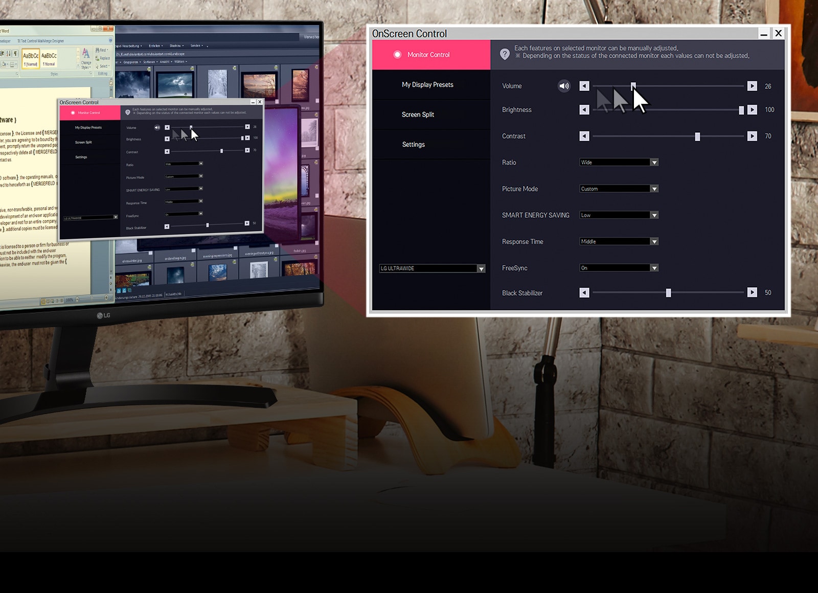 Opțiuni personalizate presetate cu un singur click1