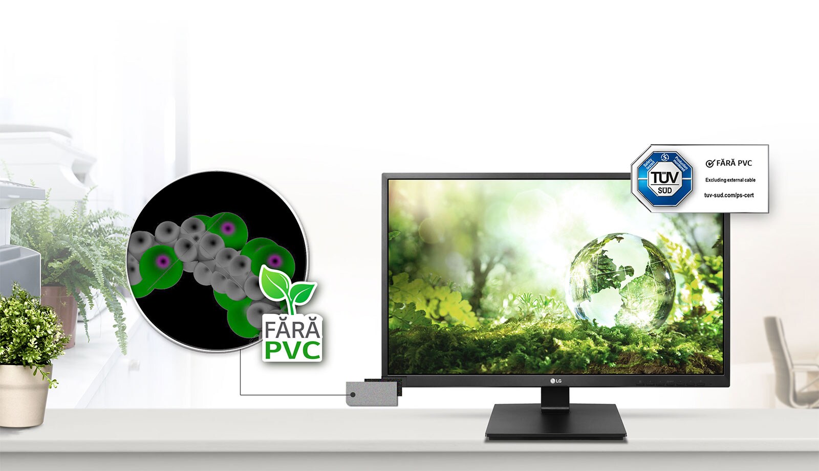 Fără PVC: Fără materiale nocive