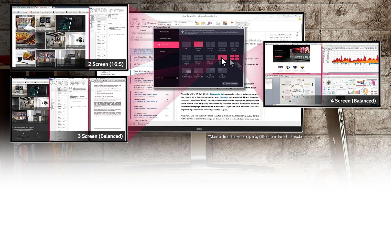 Control OnScreen confortabil și simplu