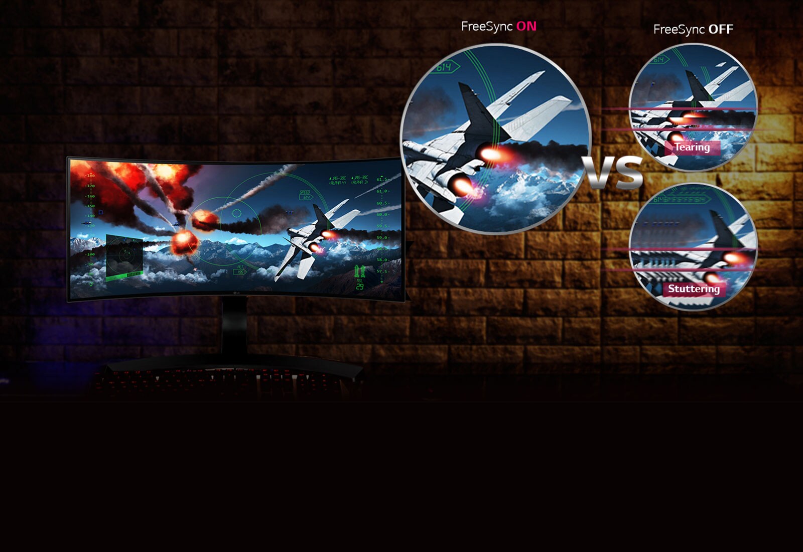 Convergența superioară a funcției FreeSync și a modelului 21:9 UltraWide™