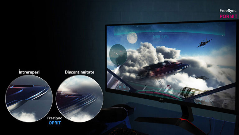 Mișcare fluidă: Tehnologia AMD FreeSync™ <br>2