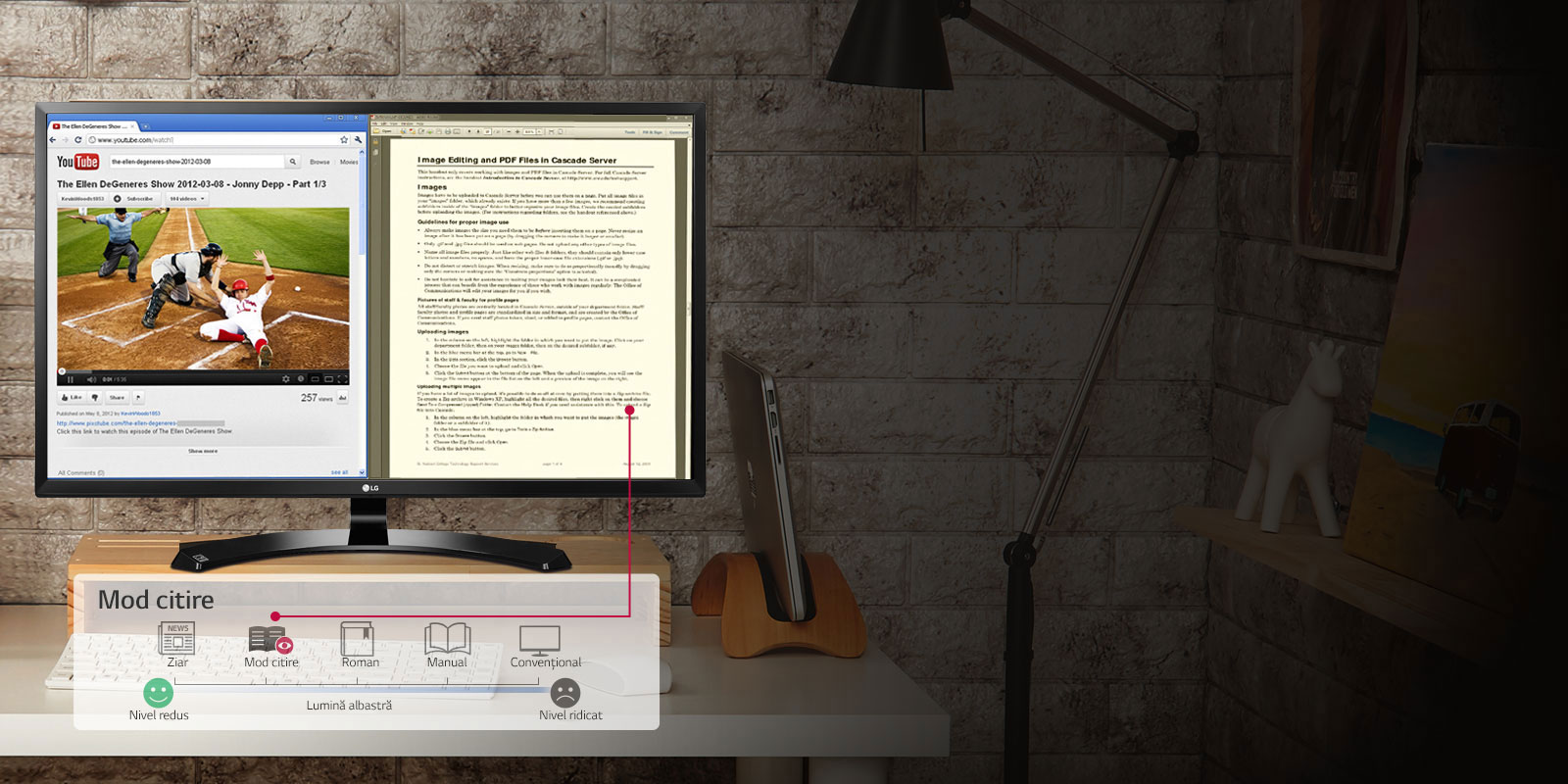 Ochi protejați și confort la vizualizare<br>1