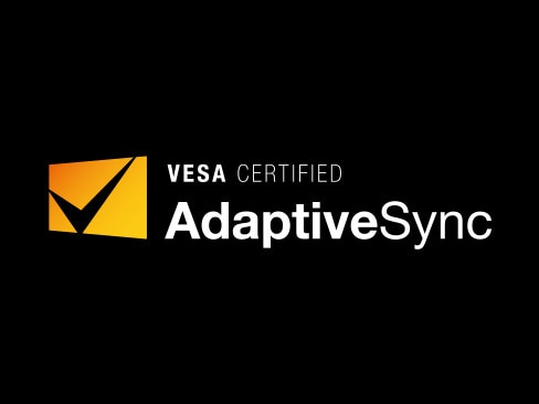 Siglă VESA certified AdaptiveSync.