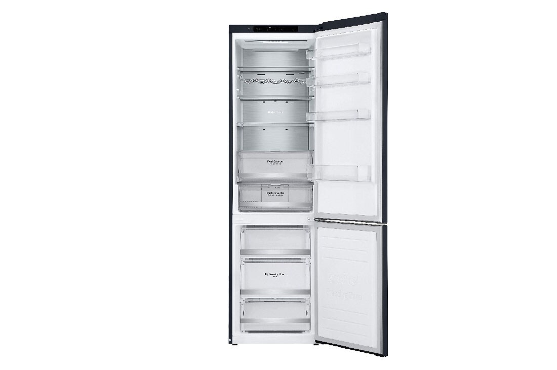 LG Combină frigorifică | Clasa D | 384 L | Total No Frost | Compresor Linear Inverter 10 ani garanție | Door Cooling+™ | FRESHConverter™ | Negru mat, GBB72MCVFN, thumbnail 3
